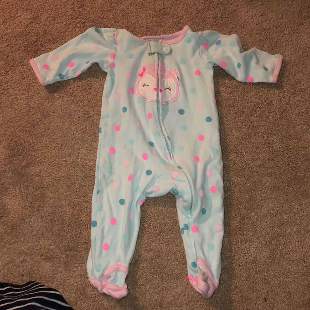 Baby girl sleeper